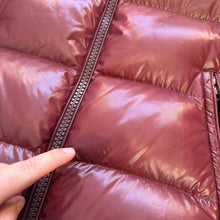 Load image into Gallery viewer, Moncler Maya Burgundy Size 1