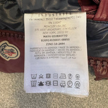 Load image into Gallery viewer, Moncler Maya Burgundy Size 1