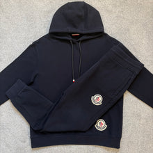 Load image into Gallery viewer, Moncler Tracksuit Navy Size Large