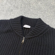 Load image into Gallery viewer, Women’s Moncler Tricot Black & Navy Size Large