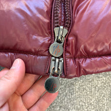 Load image into Gallery viewer, Moncler Maya Burgundy Size 1