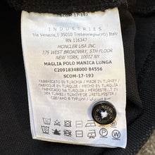 Load image into Gallery viewer, Moncler Polo Black Size Medium
