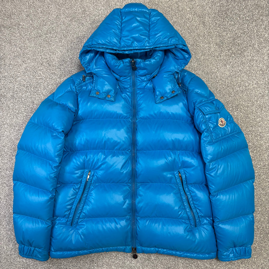 Moncler Maya Turquoise Size 4