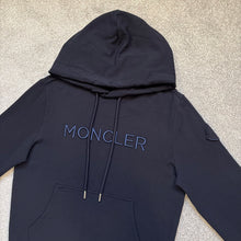 Load image into Gallery viewer, Moncler Hoodie Navy Size Medium
