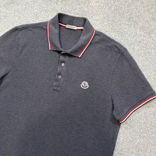 Load image into Gallery viewer, Moncler Polo Dark Grey Size Medium
