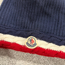 Load image into Gallery viewer, Children’s Moncler Beanie Navy Size Large
