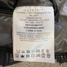 Load image into Gallery viewer, Moncler Maya Black Size 3
