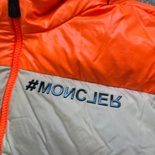 Load image into Gallery viewer, Moncler Grenoble Cardigan Orange &amp; Beige Age 14
