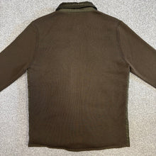 Load image into Gallery viewer, Moncler Tricot Overshirt Khaki Size Medium
