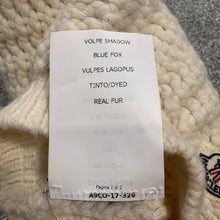 Load image into Gallery viewer, Women’s Moncler Pom-Pom Beanie Cream SzUNI
