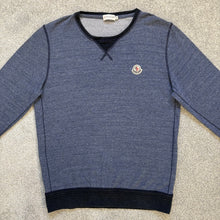 Load image into Gallery viewer, Moncler Sweatshirt Blue Size Medium
