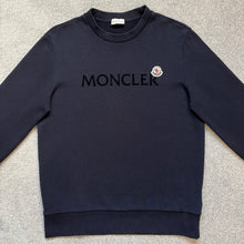 Load image into Gallery viewer, Moncler Sweatshirt Navy Size Medium
