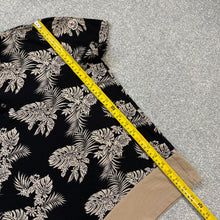 Load image into Gallery viewer, Moncler Polo Black Floral Size Medium
