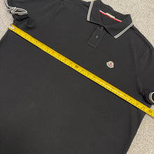Load image into Gallery viewer, Moncler Polo Black Size XXL
