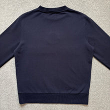 Load image into Gallery viewer, Moncler Embroidered Sweater Navy Size Medium

