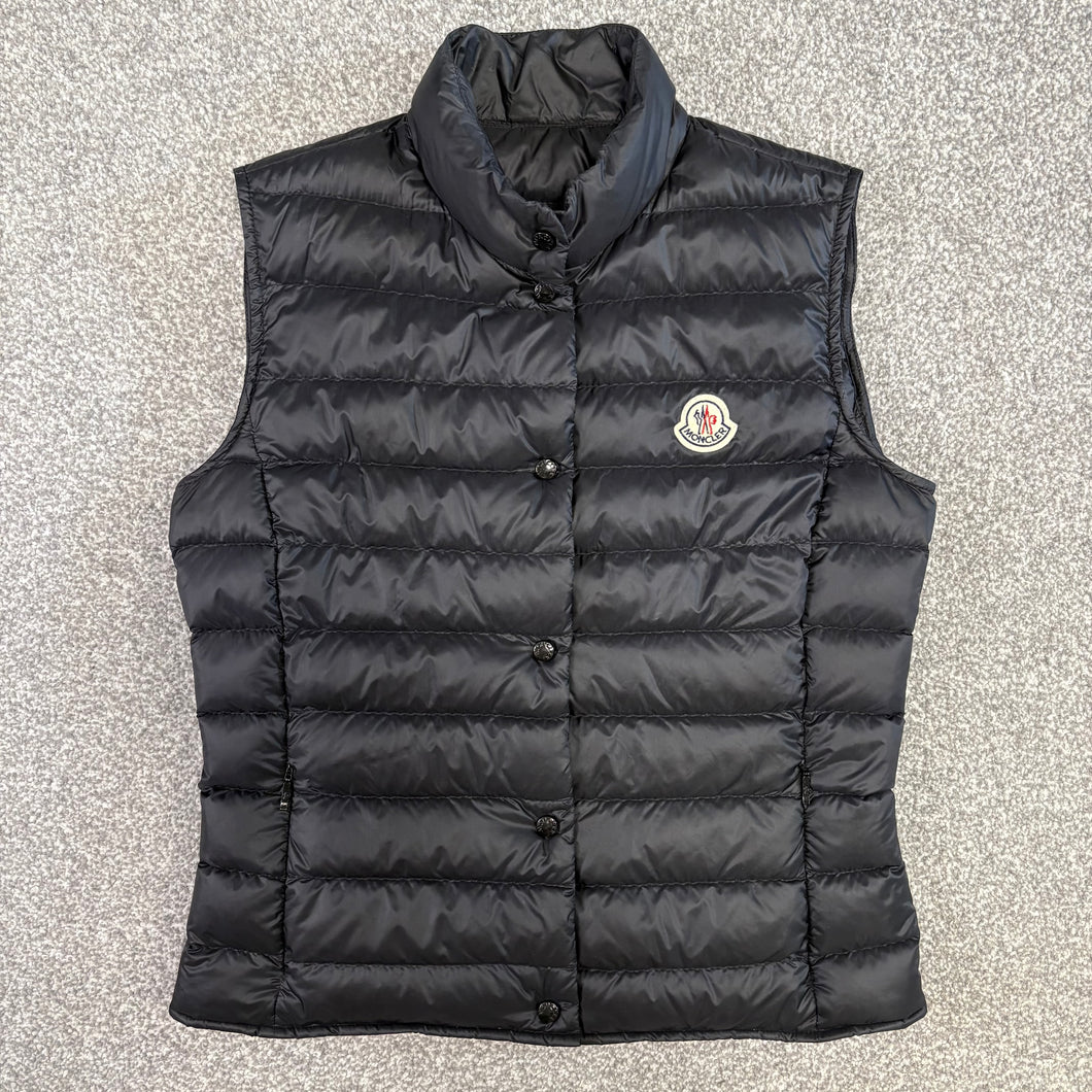 Women’s Moncler Liane Gilet Black Size 0