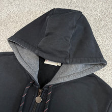 Load image into Gallery viewer, Moncler Zip-Up Black Size Medium
