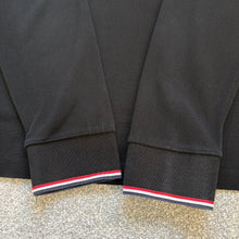 Load image into Gallery viewer, Moncler Polo Long Sleeve Black Size Large
