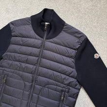 Load image into Gallery viewer, Moncler Tricot Cardigan Navy Size XL
