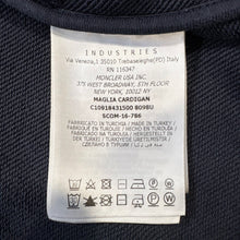 Load image into Gallery viewer, Moncler Zip-Up Navy Size XL
