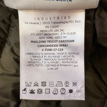 Load image into Gallery viewer, Moncler Tricot Cardigan Khaki &amp; Orange Size Medium
