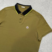Load image into Gallery viewer, Moncler Polo Khaki Size XL
