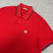 Load image into Gallery viewer, Moncler Polo Red Size XL
