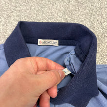 Load image into Gallery viewer, Moncler Polo Light Blue Size Small
