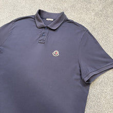 Load image into Gallery viewer, Moncler Polo Blue Size Large
