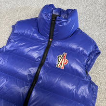 Load image into Gallery viewer, Moncler Grenoble Egginer Gilet Blue Size 4
