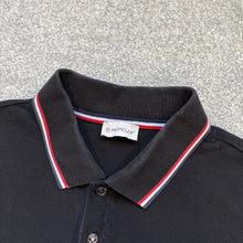 Load image into Gallery viewer, Moncler Polo Long Sleeve Black Size Large
