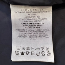 Load image into Gallery viewer, Moncler Gradignan Navy Size 5
