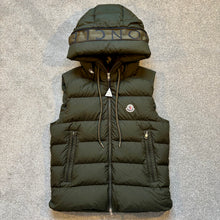 Load image into Gallery viewer, Moncler Cardamine Gilet Khaki Size 1
