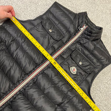 Load image into Gallery viewer, Moncler Achille Gilet Black Size 3
