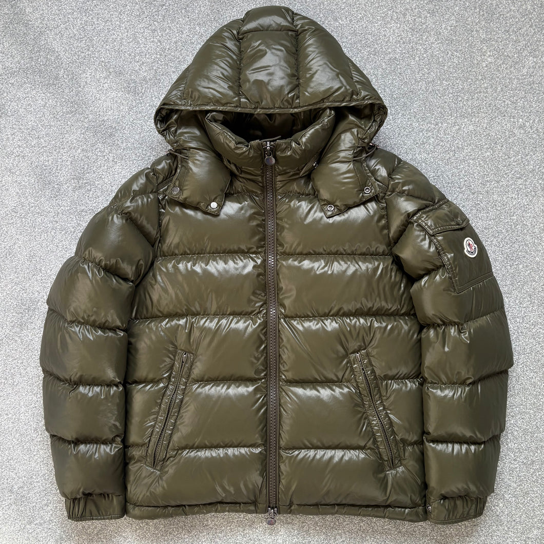Moncler Maya Olive Green Size 2