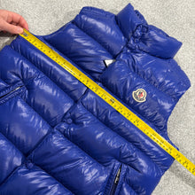 Load image into Gallery viewer, Moncler Tib Gilet Blue Age 14
