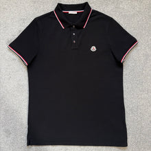 Load image into Gallery viewer, Moncler Polo Black Size Large

