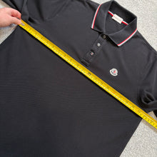 Load image into Gallery viewer, Moncler Polo Long Sleeve Black Size Large
