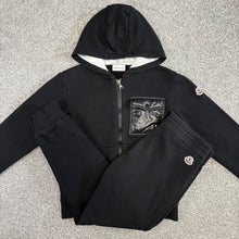 Load image into Gallery viewer, Moncler Tracksuit Black Age 12

