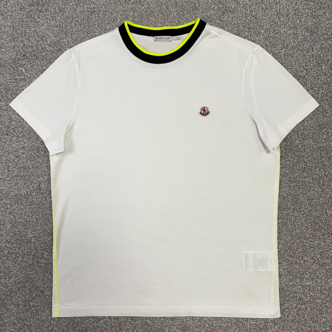 Moncler T-Shirt White Size Large
