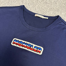 Load image into Gallery viewer, Moncler T-Shirt Navy Size Medium
