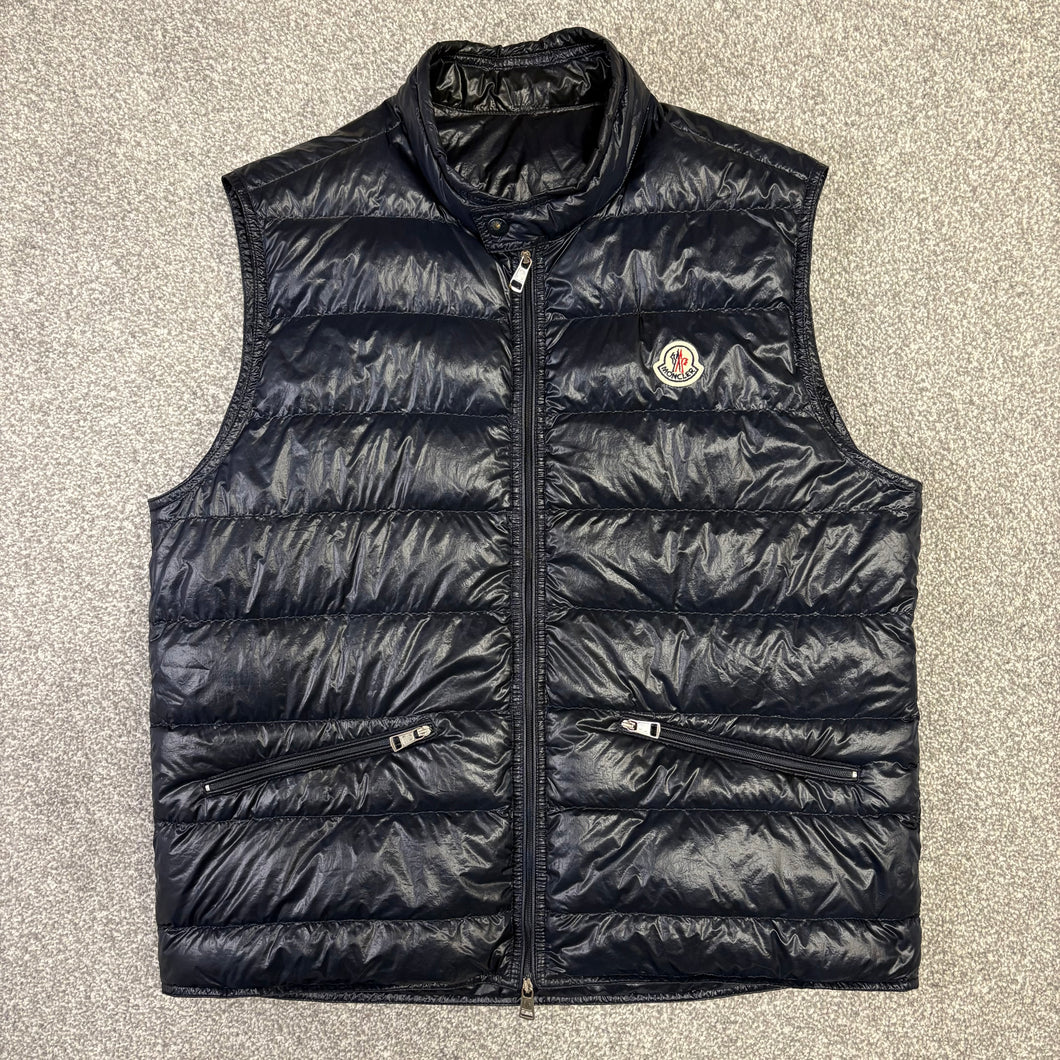 Moncler Gui Gilet Navy Size 5
