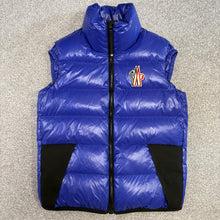 Load image into Gallery viewer, Moncler Grenoble Egginer Gilet Blue Size 4
