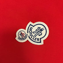 Load image into Gallery viewer, Moncler Double Logo T-Shirt Red Size XL
