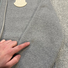 Load image into Gallery viewer, Moncler Zip-Up Hoodie Grey Size Medium

