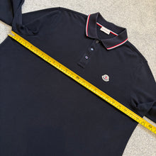 Load image into Gallery viewer, Moncler Polo Long Sleeve Navy Size XL
