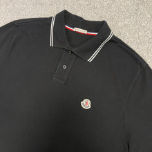 Load image into Gallery viewer, Moncler Polo Black Size XXL
