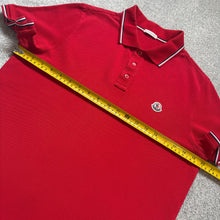 Load image into Gallery viewer, Moncler Polo Red Size Medium
