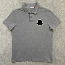 Load image into Gallery viewer, Moncler Polo Grey Size Small
