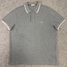 Load image into Gallery viewer, Moncler Polo Grey Size XL
